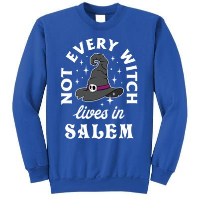 Funny Not Every Witch Lives In Salem Halloween Great Gift Sweatshirt