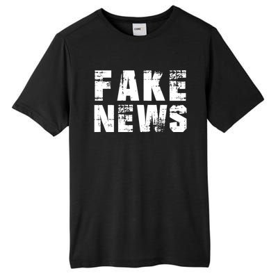 Fake News Election Keep America Great 2024 Trump Tall Fusion ChromaSoft Performance T-Shirt