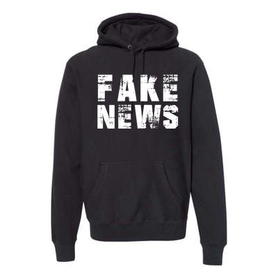 Fake News Election Keep America Great 2024 Trump Premium Hoodie