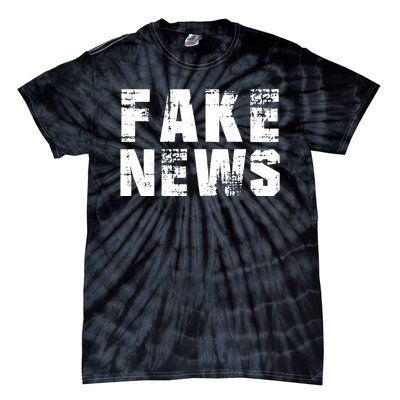 Fake News Election Keep America Great 2024 Trump Tie-Dye T-Shirt