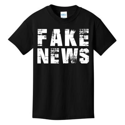 Fake News Election Keep America Great 2024 Trump Kids T-Shirt