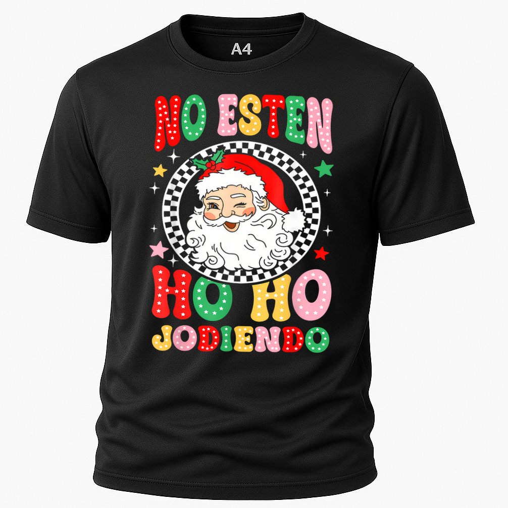 Funny No Esten Ho Ho Jodiendo Cooling Performance Crew T-Shirt