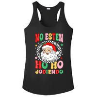 Funny No Esten Ho Ho Jodiendo Ladies PosiCharge Competitor Racerback Tank