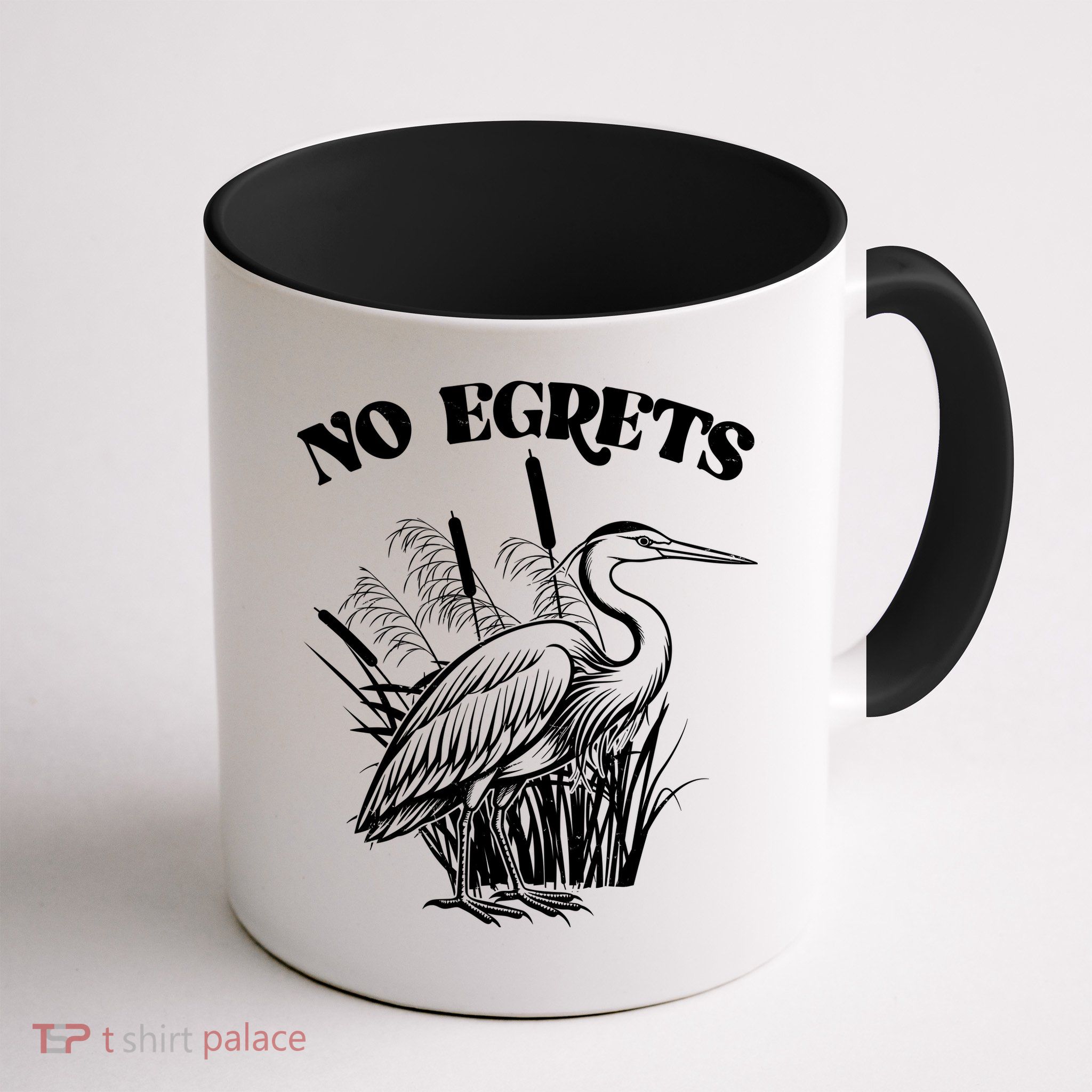 Funny No Egrets No Regrets Bird Pun Mug