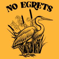 Funny No Egrets No Regrets Bird Pun Polo