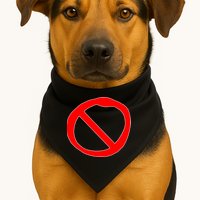 FNF Game Boyfriend Signature USA-Made Doggie Bandana