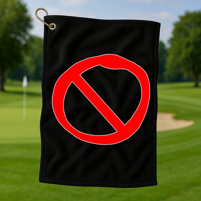 FNF Game Boyfriend Signature Golf Towel