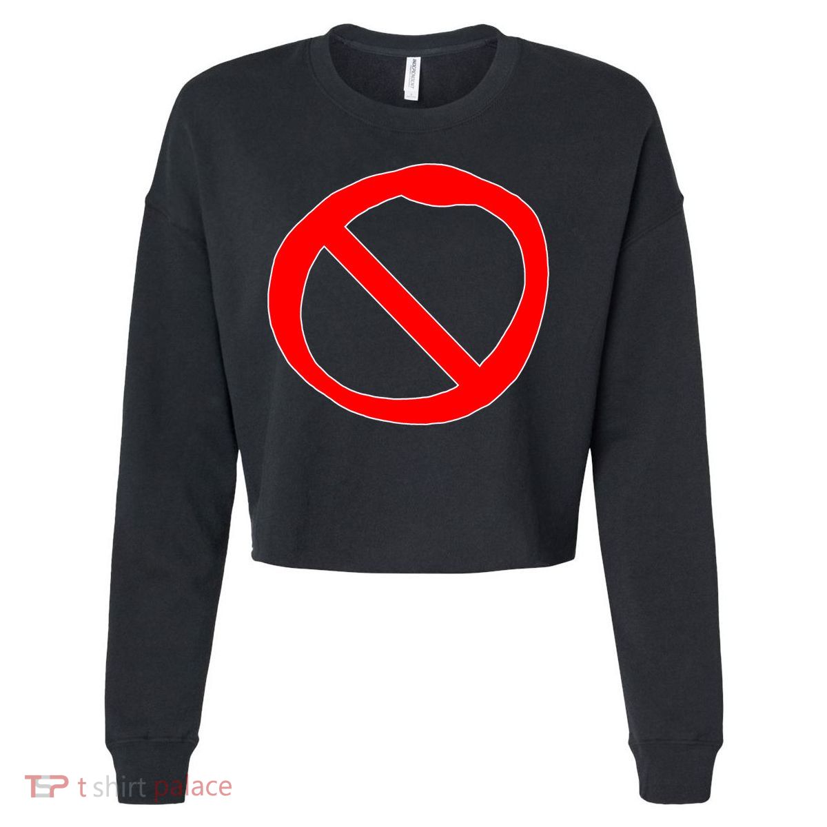 FNF Game Boyfriend Signature Cropped Pullover Crew