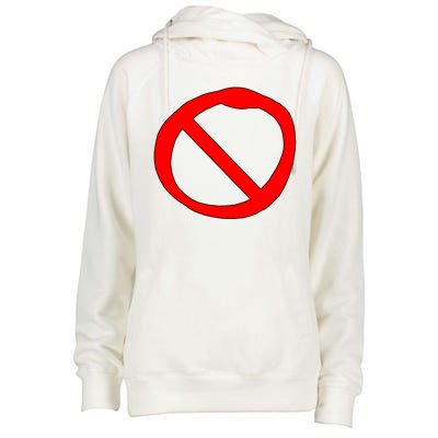 FNF Game Boyfriend Signature Womens Funnel Neck Pullover Hood