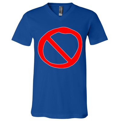 FNF Game Boyfriend Signature V-Neck T-Shirt