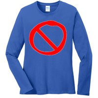 FNF Game Boyfriend Signature Ladies Long Sleeve Shirt