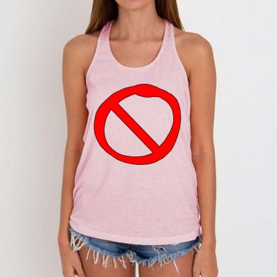 FNF Game Boyfriend Signature Women's Knotted Racerback Tank