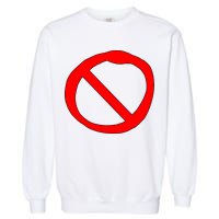FNF Game Boyfriend Signature Garment-Dyed Sweatshirt
