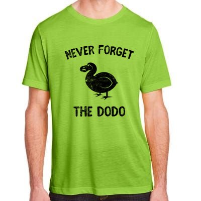 Funny Never Forget The Dodo Bird Extinct Birdwatcher Gift Cool Gift Adult ChromaSoft Performance T-Shirt