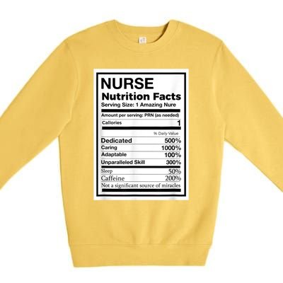 Funny Nurse Premium Crewneck Sweatshirt