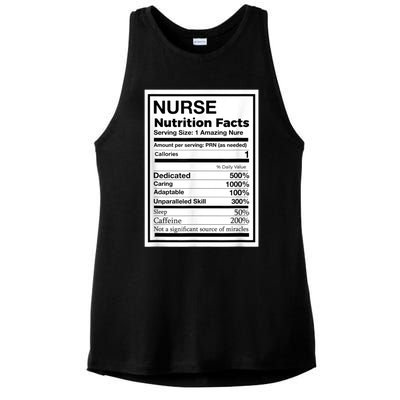 Funny Nurse Ladies PosiCharge Tri-Blend Wicking Tank