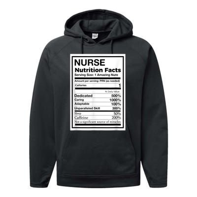 Funny Nurse Performance Fleece Hoodie