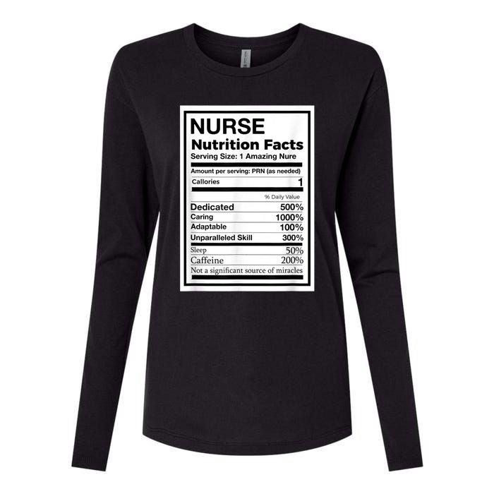 Funny Nurse Womens Cotton Relaxed Long Sleeve T-Shirt