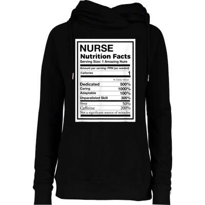 Funny Nurse Womens Funnel Neck Pullover Hood