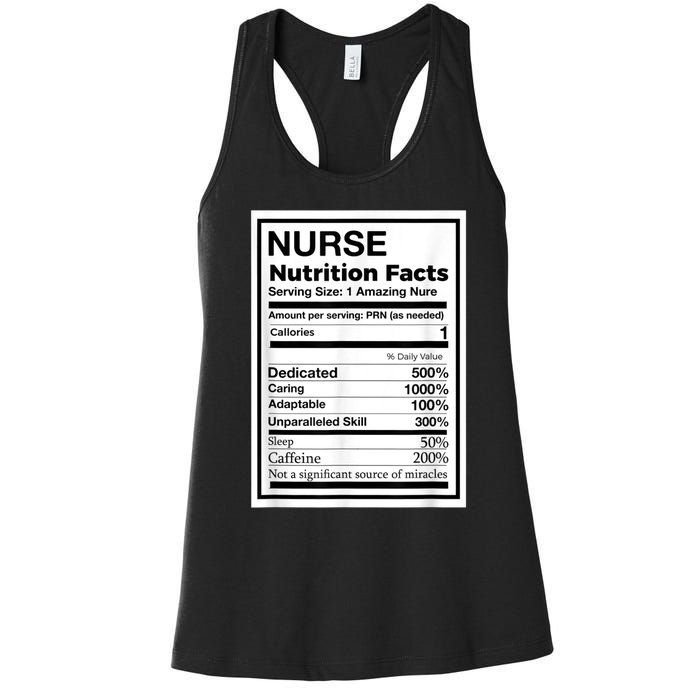 Funny Nurse Women's Racerback Tank