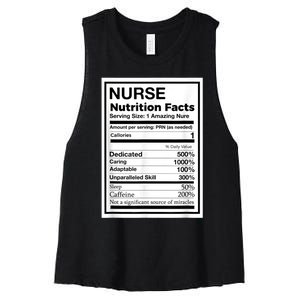 Funny Nurse Women's Racerback Cropped Tank