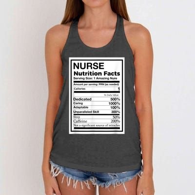 Funny Nurse Women's Knotted Racerback Tank