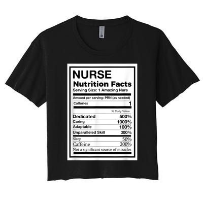 Funny Nurse Women's Crop Top Tee