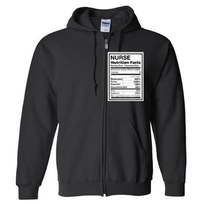 Funny Nurse Full Zip Hoodie