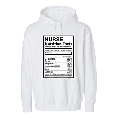 Funny Nurse Garment-Dyed Fleece Hoodie