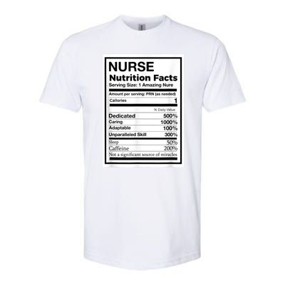 Funny Nurse Softstyle CVC T-Shirt