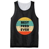 Fred Name Mesh Reversible Basketball Jersey Tank