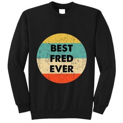 Fred Name Tall Sweatshirt