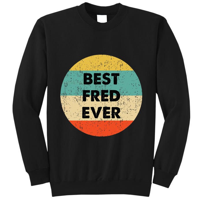 Fred Name Tall Sweatshirt