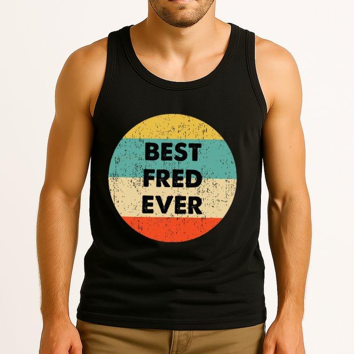 Fred Name Tank Top