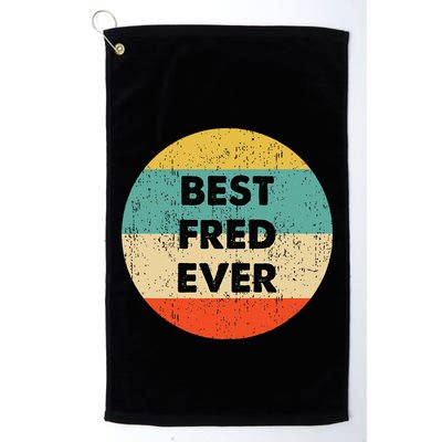 Fred Name Golf Towel