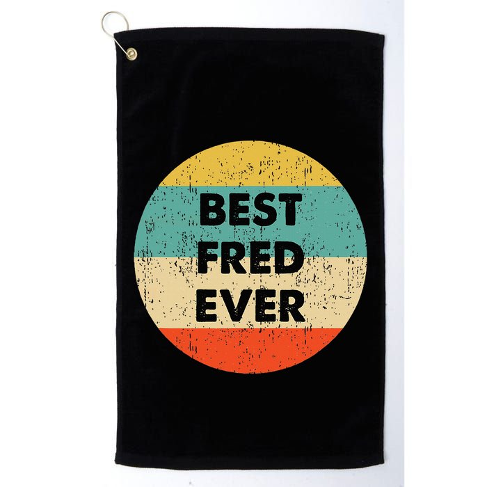 Fred Name Golf Towel