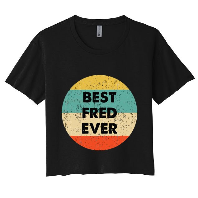 Fred Name Crop Top
