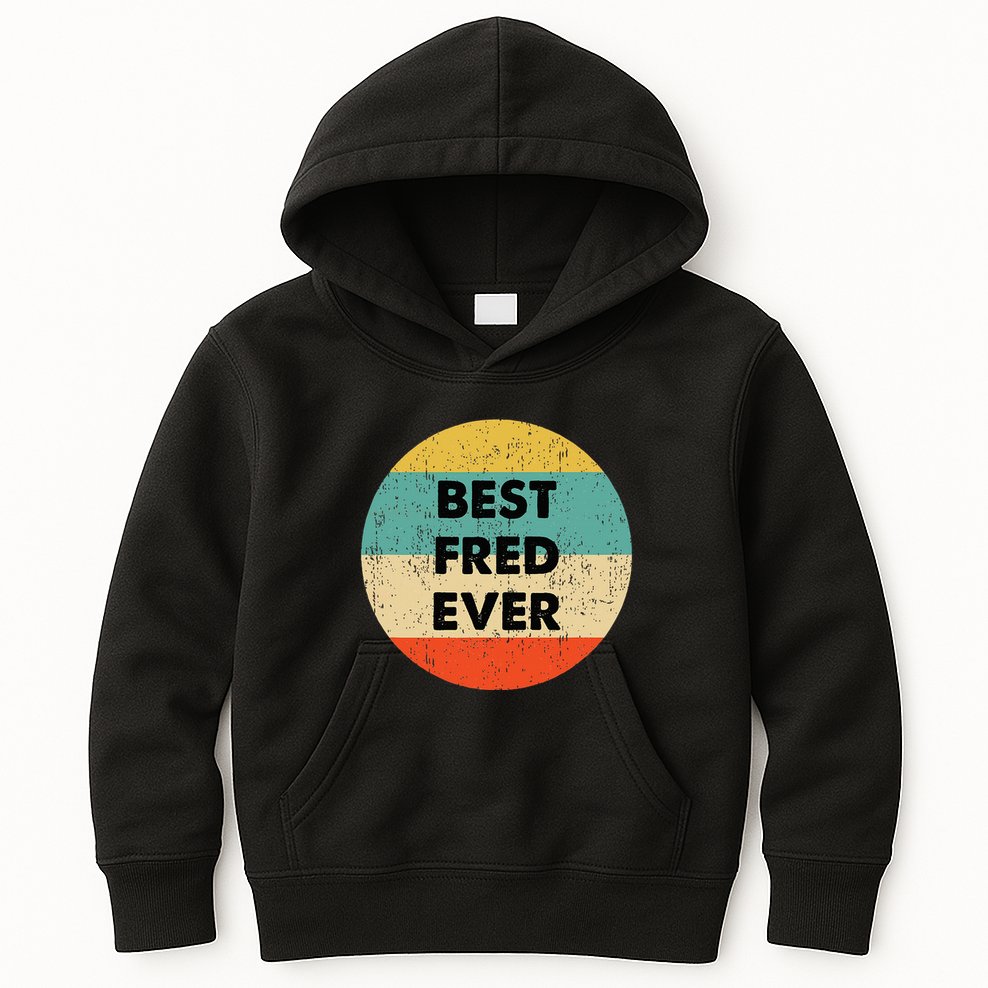 Fred Name Kids Hoodie