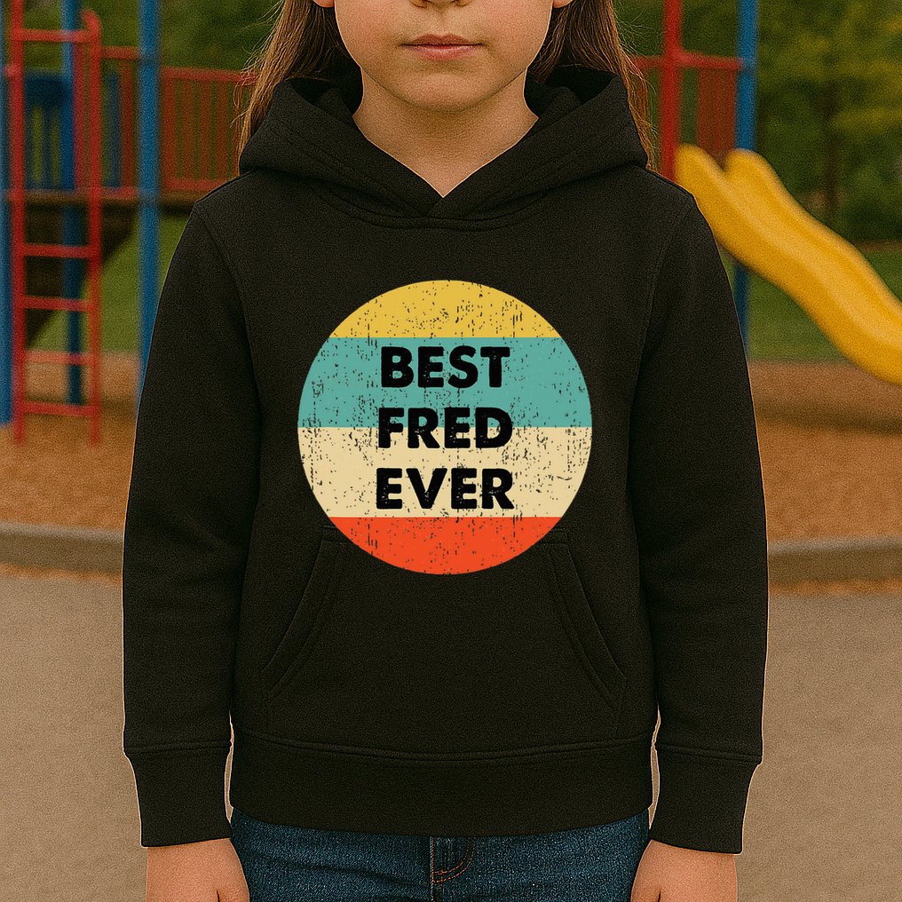 Fred Name Kids Hoodie