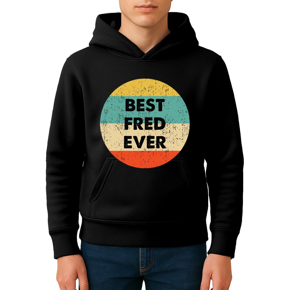 Fred Name Kids Hoodie