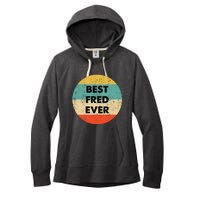 Fred Name Women's Fleece Hoodie