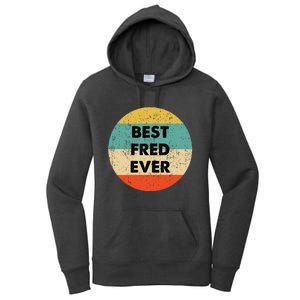 Fred Name Women's Pullover Hoodie