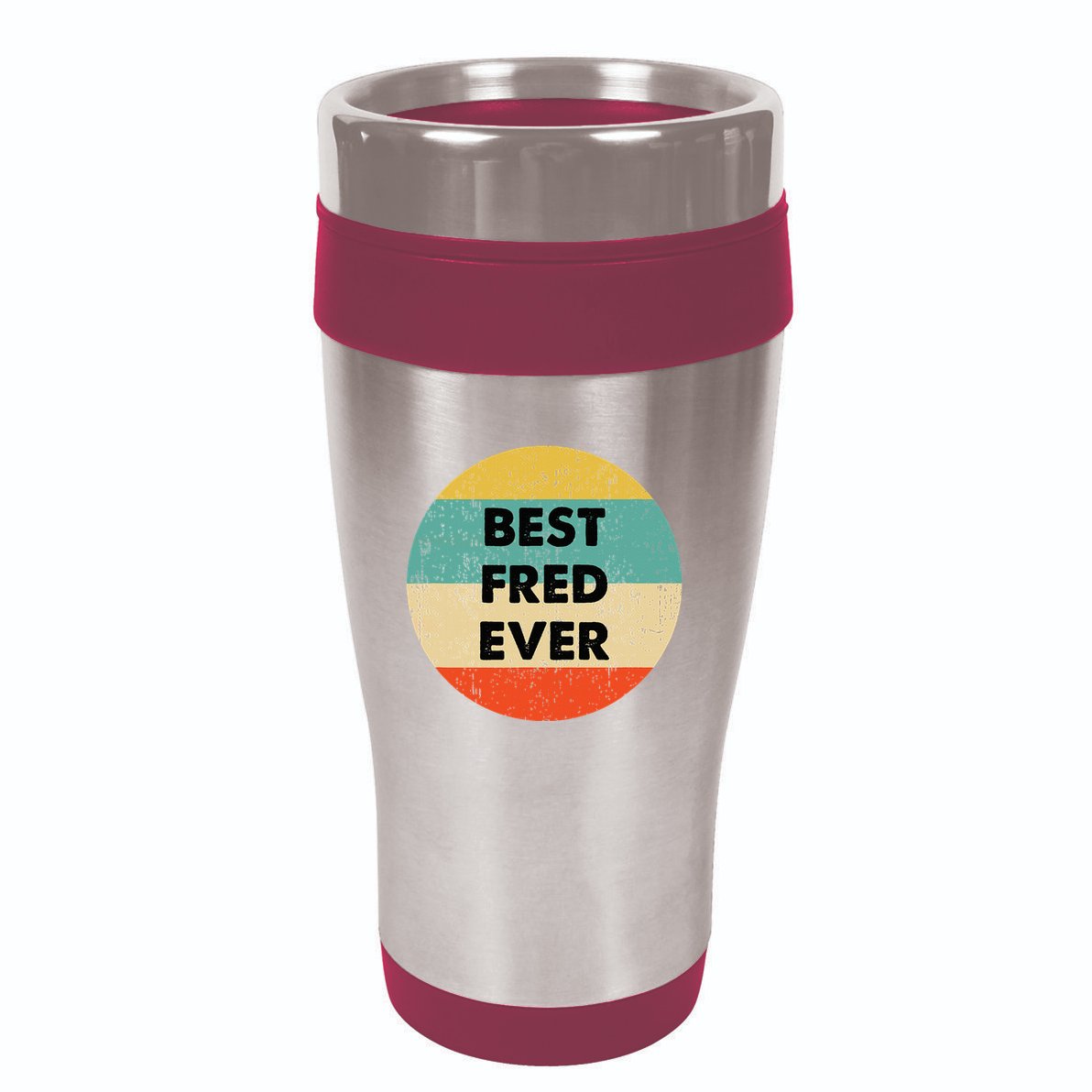 Fred Name 16oz Travel Tumbler