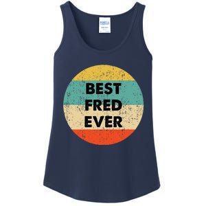 Fred Name Ladies Essential Tank