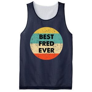 Fred Name Mesh Reversible Basketball Jersey Tank