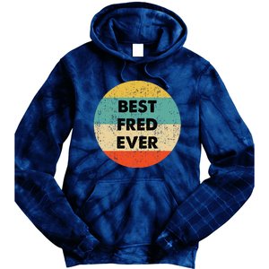 Fred Name Tie Dye Hoodie