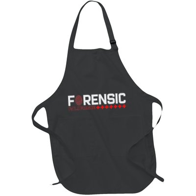 Forensic Nurse Forensic Criminalistics Scientist Full-Length Apron With Pockets