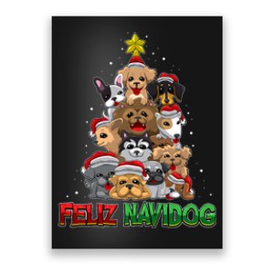 Feliz Navidog Feliz Navidad Christmas For Dog Lovers Poster