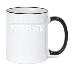 Future Nurse 11oz Black Color Changing Mug