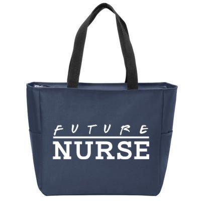 Future Nurse Zip Tote Bag